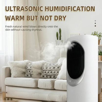 Portable Air Cooler Fan with Humidifier and Remote Control