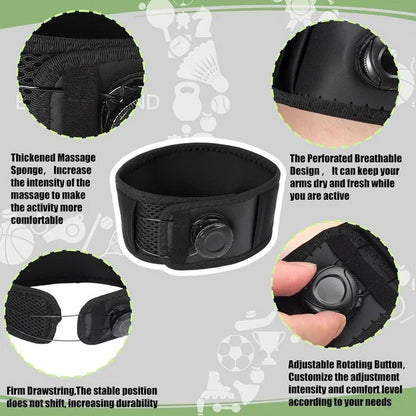 Adjustable Compression Elbow Brace with Dial for Support and Comfort