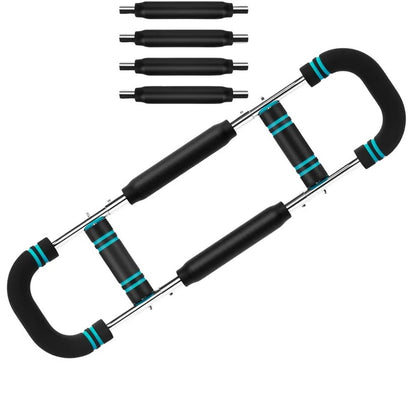 Chest Expander with Steel Spring Bars for Arm and Shoulder Training Tool
