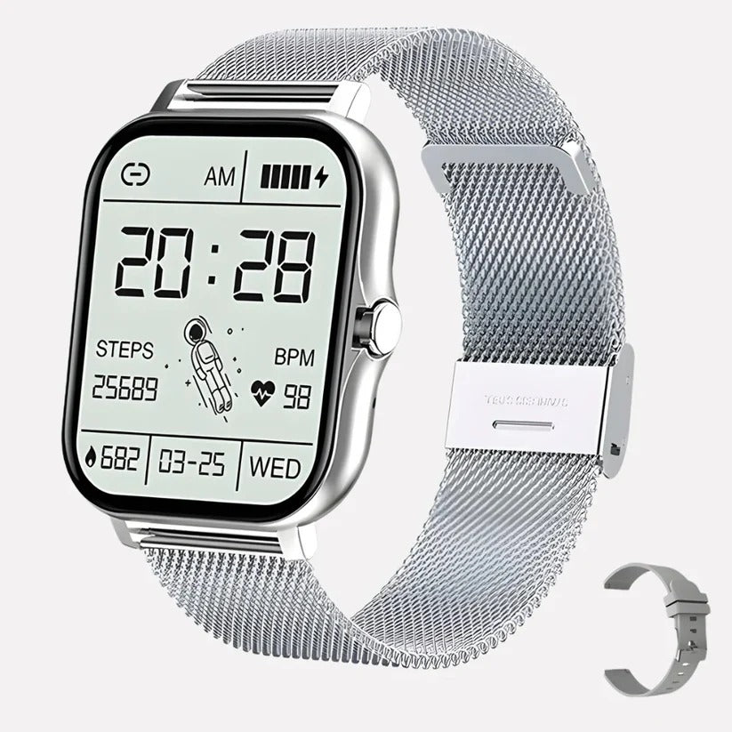 Smartwatch with SOS Button and Fall Alert for Daily Support