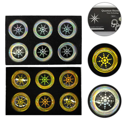 Silica Gel Device Stickers for Phones Tablets Laptops, Pack of 6