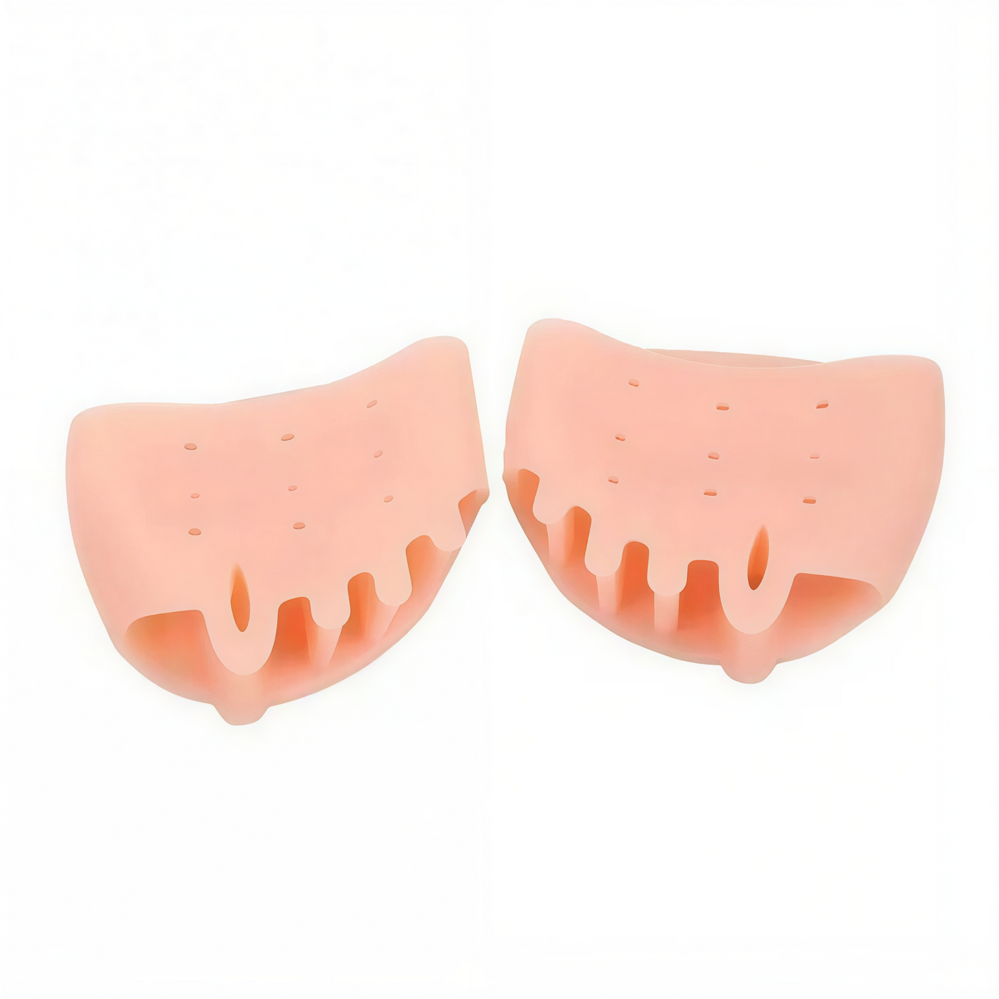 Forefoot Gel Pad with Individual Toe Separator Slots