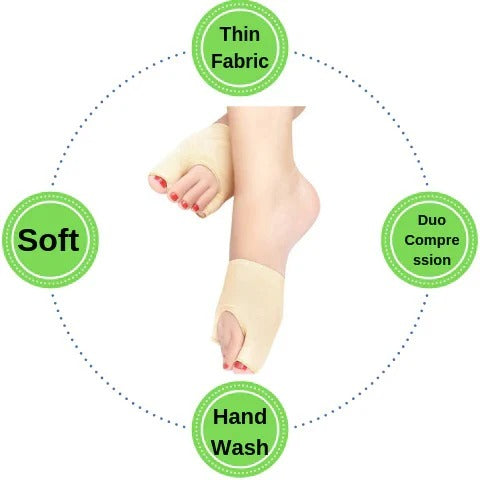 Half Toe Elastic Foot Sleeve with Single Toe Anchor Loop