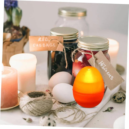 Fillable Glow Easter Eggs with Clear Shell for Hunts and Basket Decor