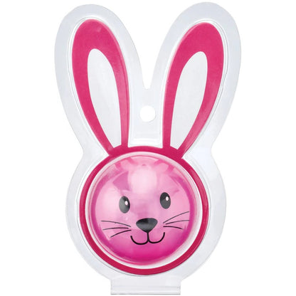 LED Flashing Bouncy Balls with Easter Bunny Design for Kids Party Favors and Egg Hunts, 12 Pack