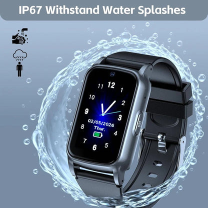 GPS Smart Watch with 4G Calling and Location Tracking Support