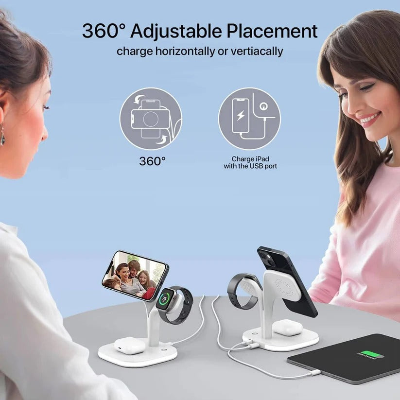 Multi Device MagSafe Charging Pad for iPhone, AirPods and Apple Watch