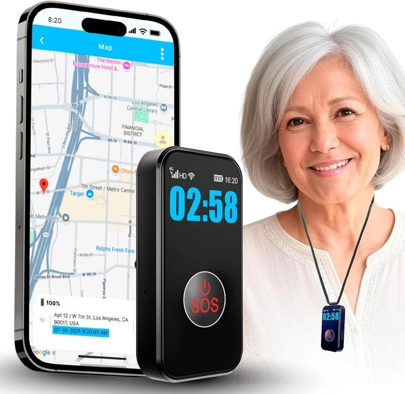 Waterproof GPS Wearable with Two Way Calling and Alert Button Support