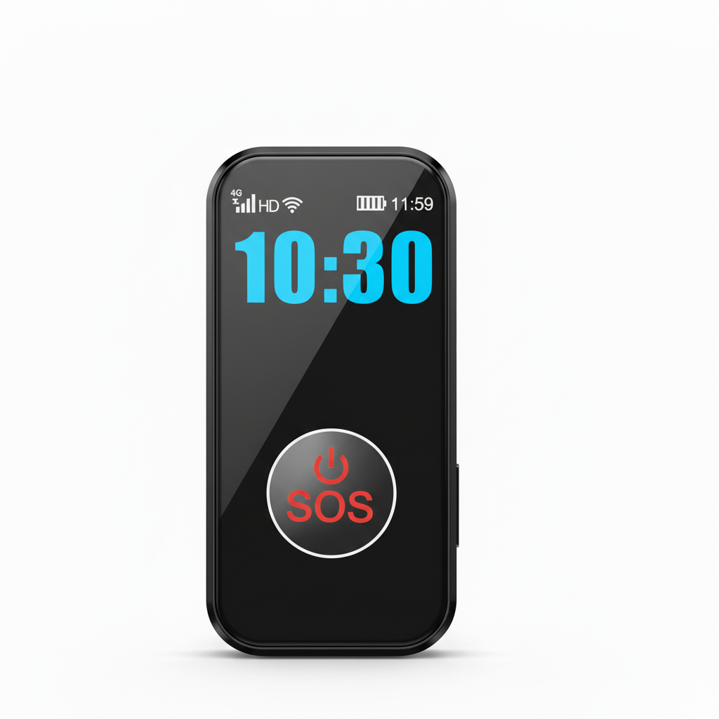 Waterproof GPS Wearable with Two Way Calling and Alert Button Support