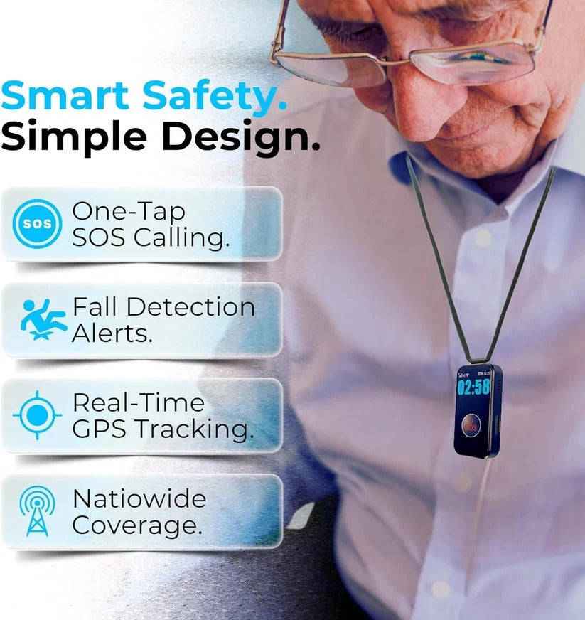 Waterproof GPS Wearable with Two Way Calling and Alert Button Support