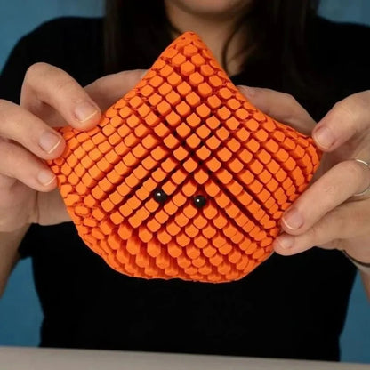 3D Printed Articulated Starfish Fidget Toy for Desk and Travel Use