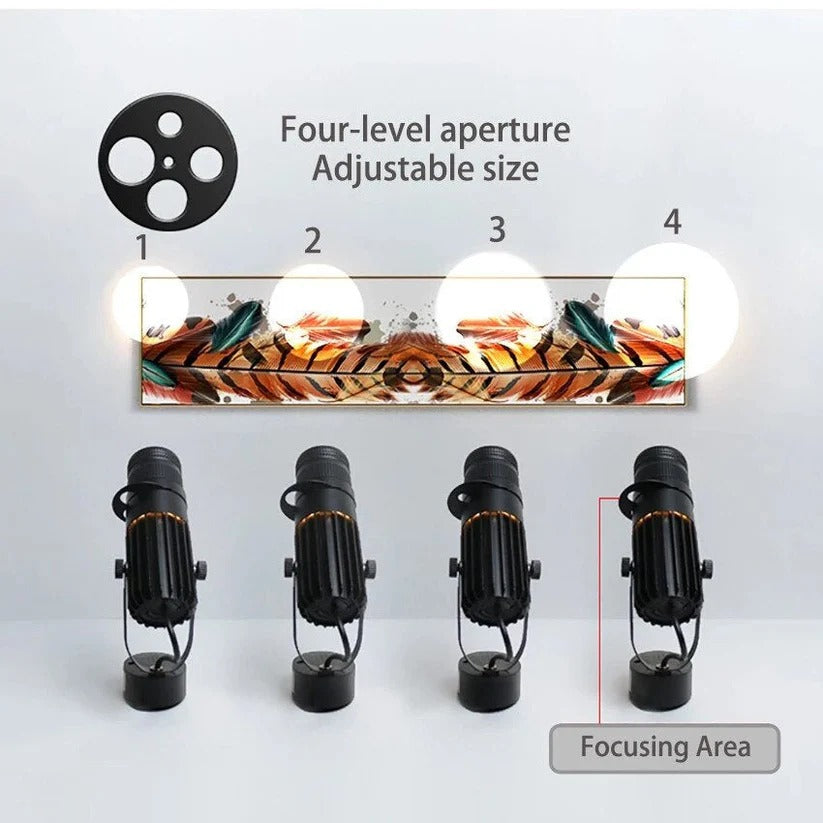 Dimmable Swivel Ceiling Spotlight with Dimmable Ceiling Mount