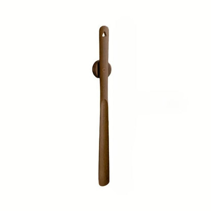 Long Handled Shoe Horn with Ergonomic Grip and Curved Neck for Easy Wear