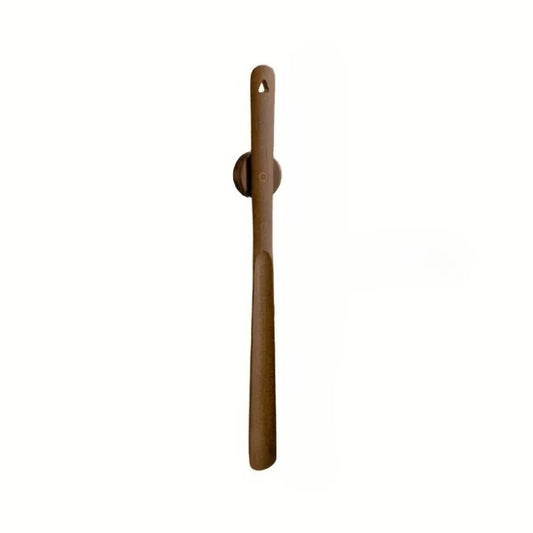 Long Handled Shoe Horn with Ergonomic Grip and Curved Neck for Easy Wear