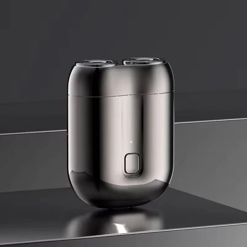 Compact Magnetic Charging Electric Shaver for Men with Portable Design
