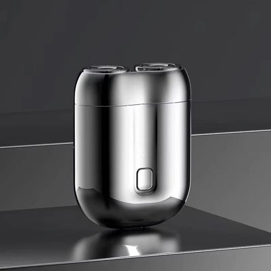 Compact Magnetic Charging Electric Shaver for Men with Portable Design