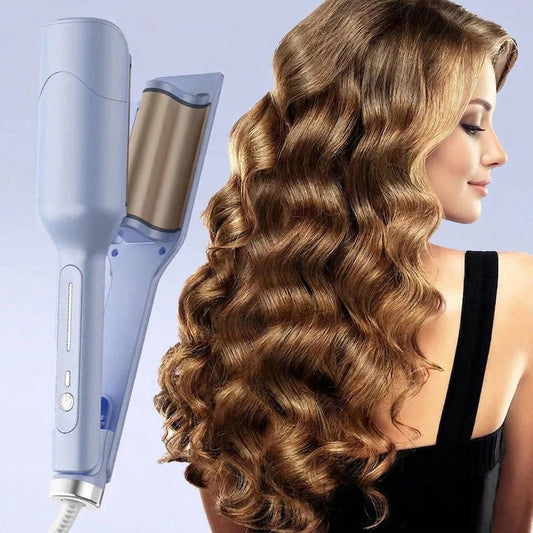 Beach Wave Curling Iron with 1 Inch Barrel and 3 Heat Settings