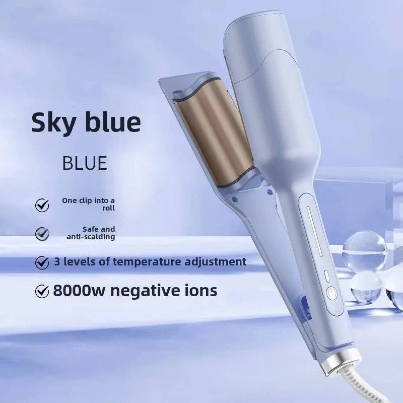 Beach Wave Curling Iron with 1 Inch Barrel and 3 Heat Settings