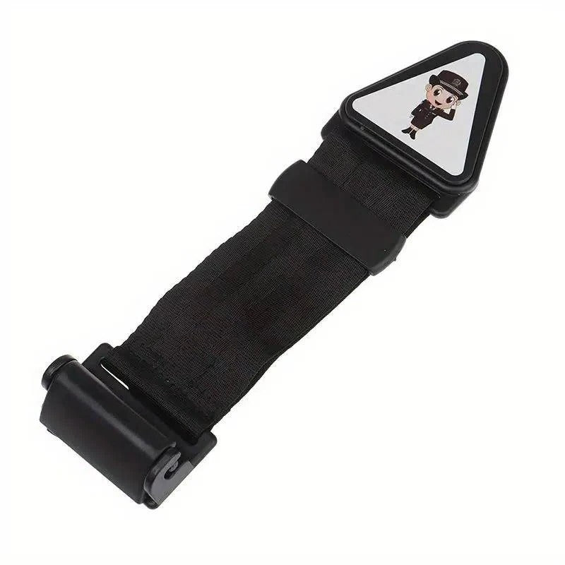 Kids Seat Belt Strap Adjuster with Triangle Clip for Car Travel Use