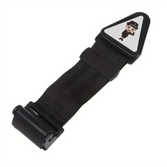 Kids Seat Belt Strap Adjuster with Triangle Clip for Car Travel Use