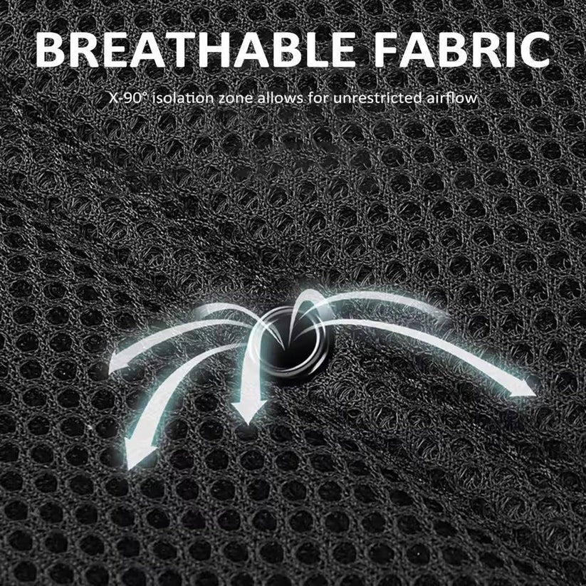 Ventilated Car Seat Pad with Built In Cooling Fans for Breathable Driving Comfort
