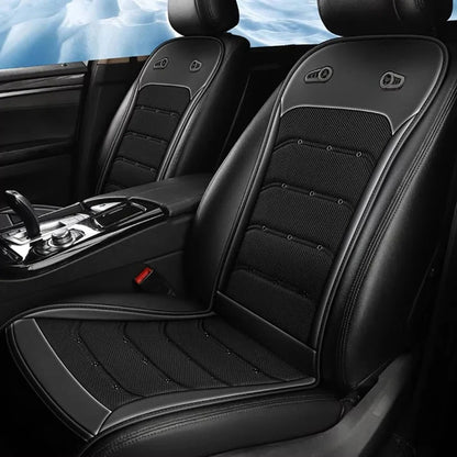 Ventilated Car Seat Pad with Built In Cooling Fans for Breathable Driving Comfort