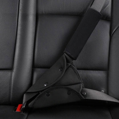 Seat Belt Adjuster Clip with Soft Pad and Triangle Design for Travel