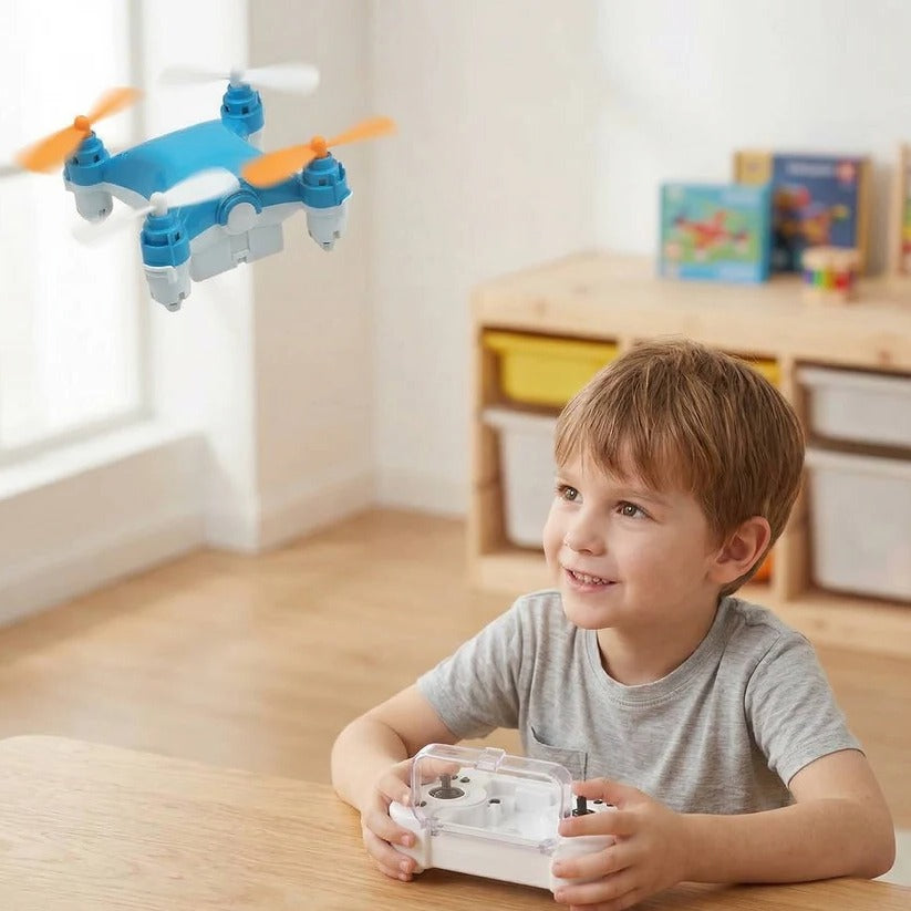 Mini RC Stunt Quadcopter with 360 Degree Flip and Altitude Hold for Kids