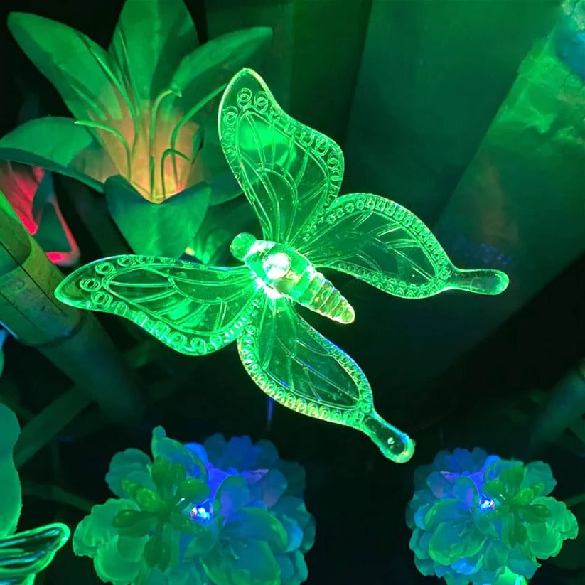 Solar Figurine Garden Lights for Yard Pathway and Flower Beds, 6 Piece