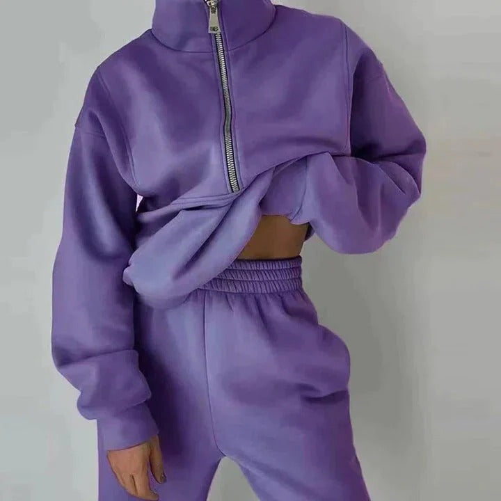 Ladies Slim Fit Athletic Set with Moisture Wicking Fabric for Gym and Casual Everyday Use