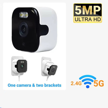 Wi Fi Window Camera with Color Night Vision and Two Way Audio