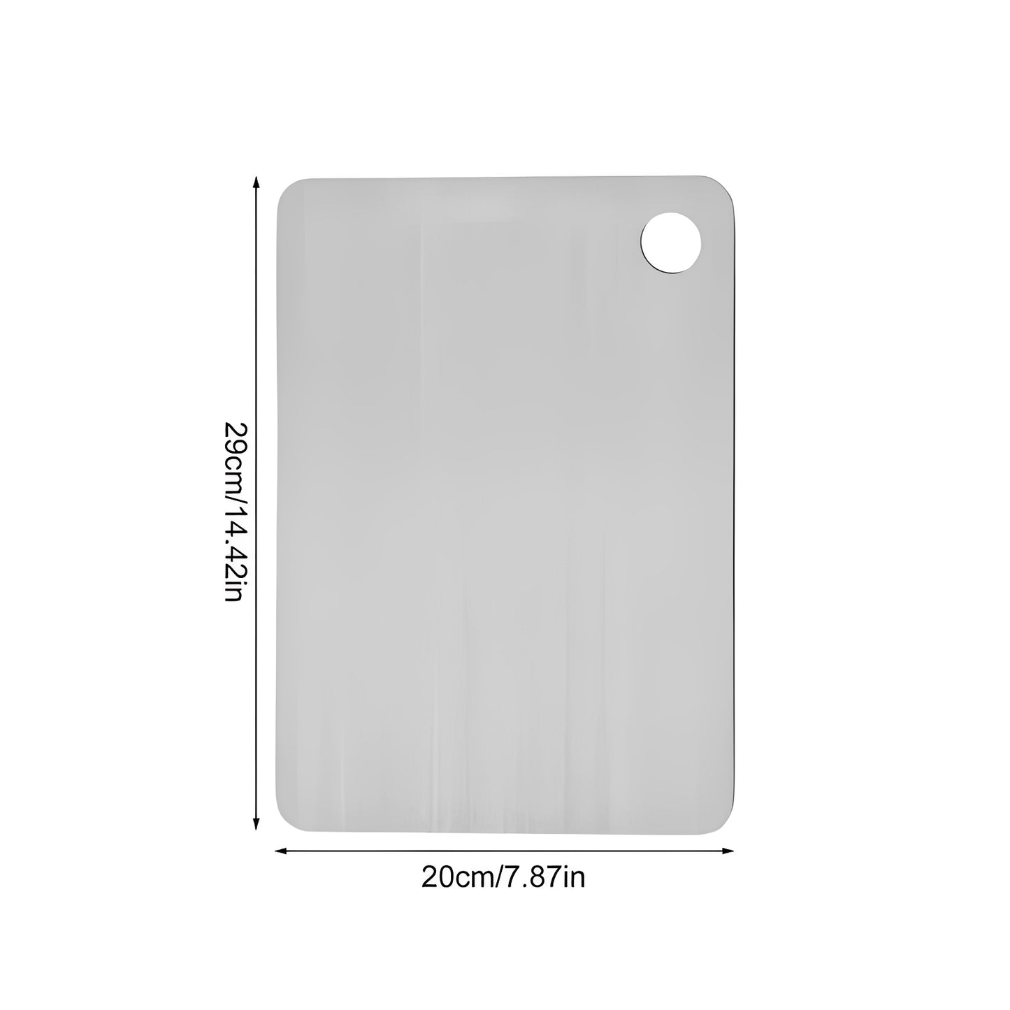 Stainless Steel Kitchen Cutting Board for Meat, Vegetables and Fruit