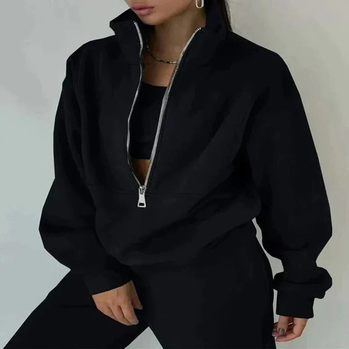Ladies Slim Fit Athletic Set with Moisture Wicking Fabric for Gym and Casual Everyday Use