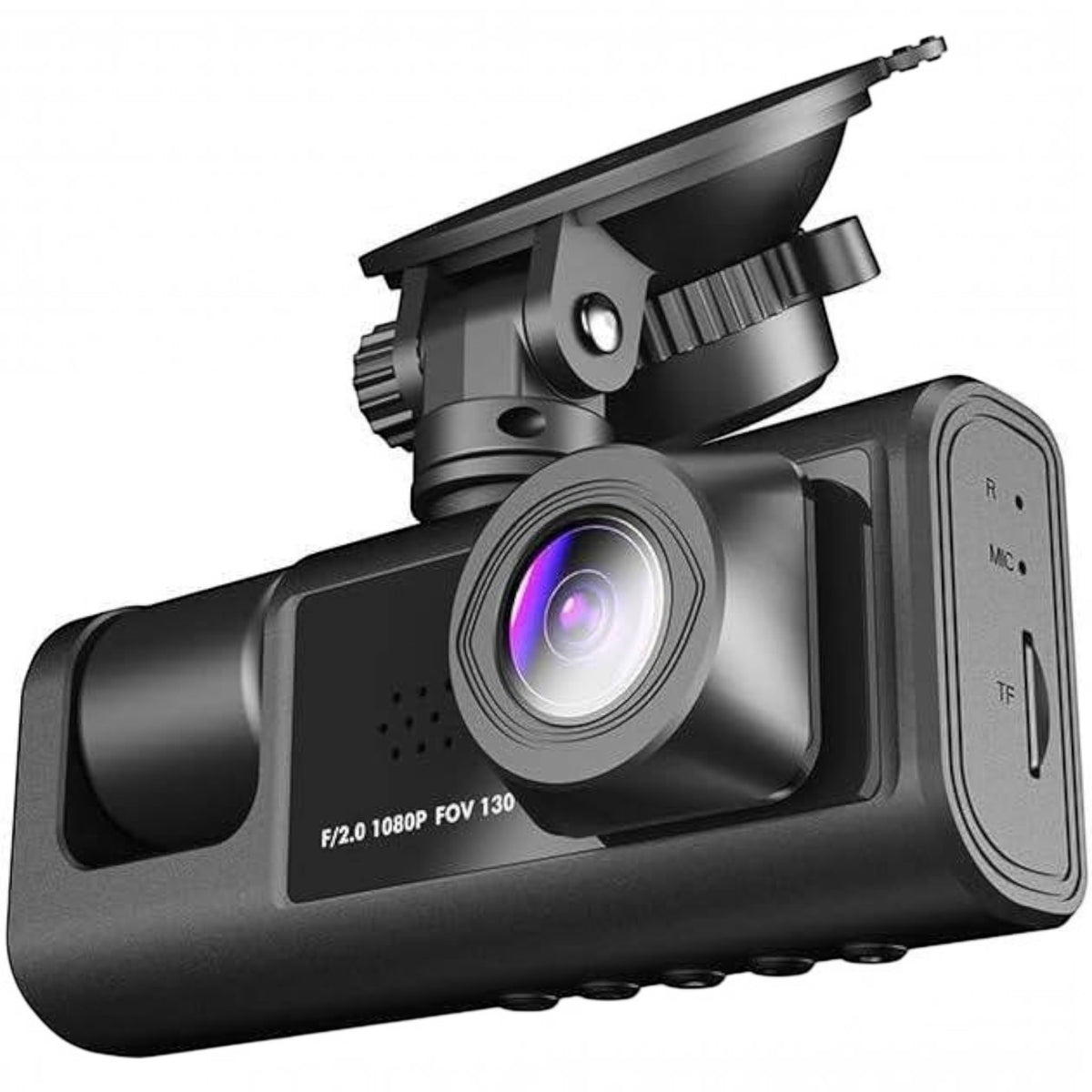 Dual Lens Dash Camera Front and Rear with 2 Inch Screen and Parking Monitor