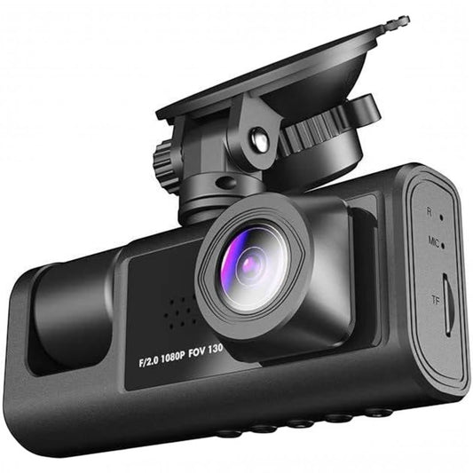 Dual Lens Dash Camera Front and Rear with 2 Inch Screen and Parking Monitor