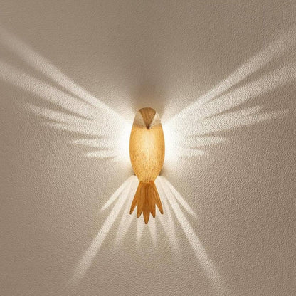 3D Bird Wing Projection Wall Light for Indoor Decorative Lighting