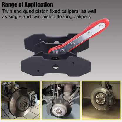 Ratchet Caliper Piston Tool for Disc Brake Service and Pad Changes