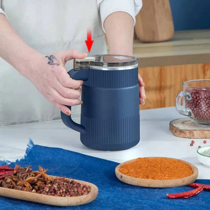 Compact Electric Grain Mill for Fresh Flour and Cereal Grinding