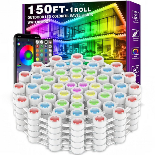 Outdoor Soffit LED Lighting Kit App Controlled Design