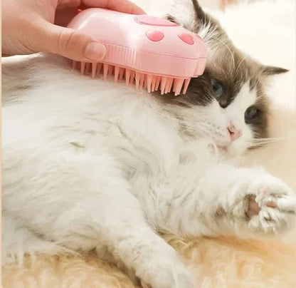 Steam Pet Grooming Brush for Dogs