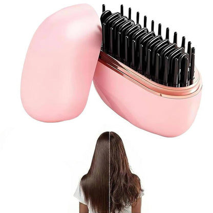 Compact Cordless Heated Straightening Comb, USB Rechargeable