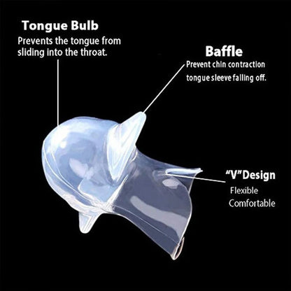 Snore Reduction Mouthpiece with Moldable Design Silicone Material