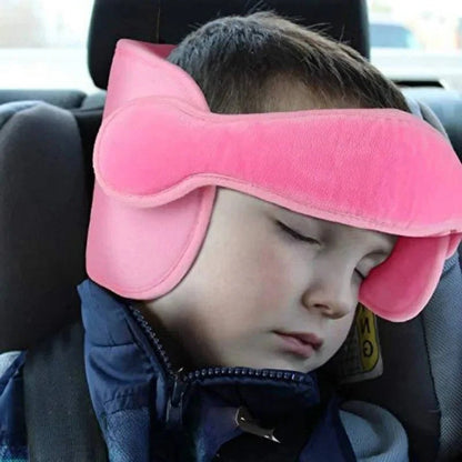 Adjustable Child Car Seat Head Support Strap for Travel Naps
