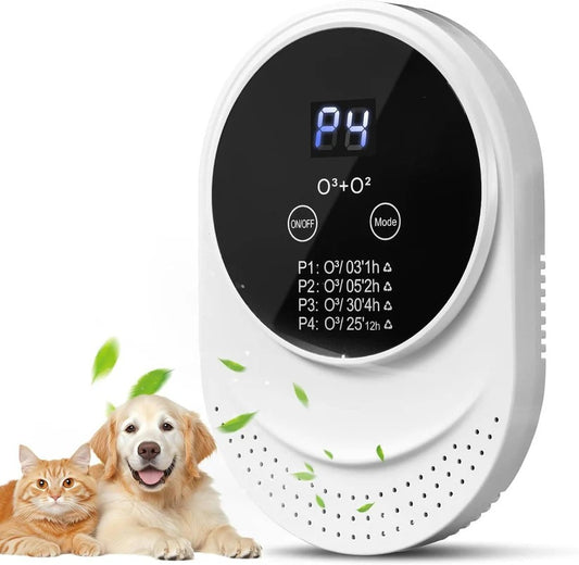 Plug In Odor Control Device with Programmable Cycles for Indoor Use
