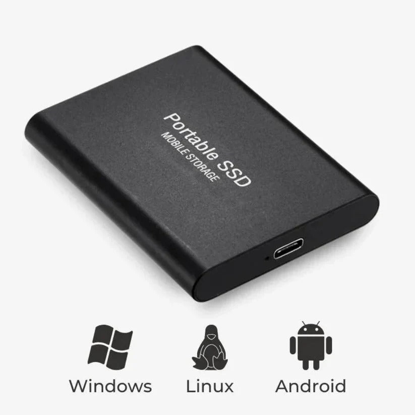 Portable External SSD with USB 3.2 for High Speed Storage