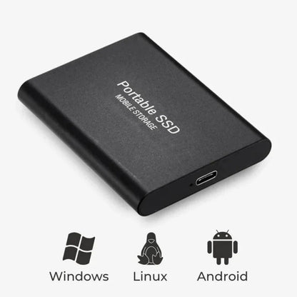 Portable External SSD with USB 3.2 for High Speed Storage
