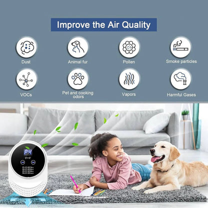 Plug In Odor Control Device with Programmable Cycles for Indoor Use