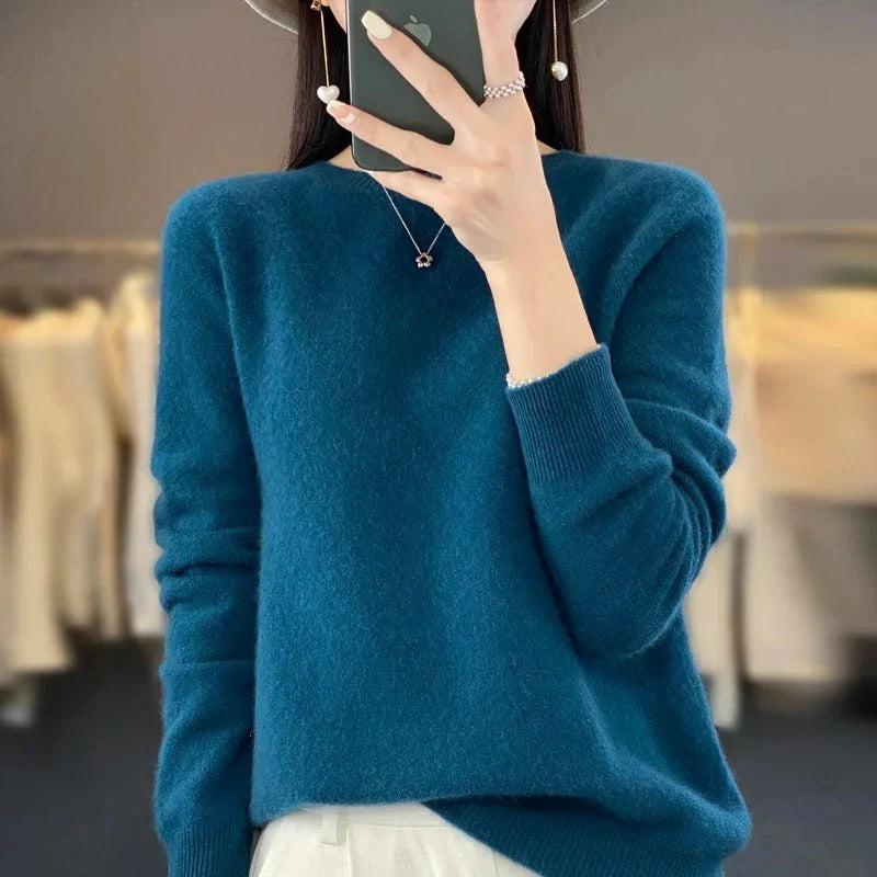 Merino Wool Sweater for Fall and Winter