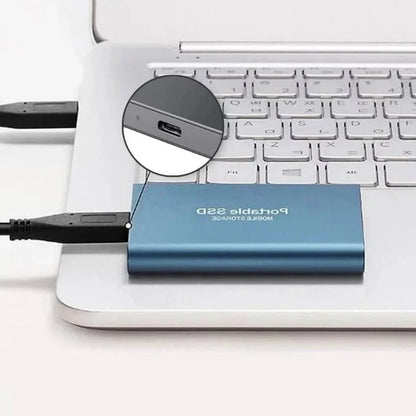 Portable External SSD with USB 3.2 for High Speed Storage