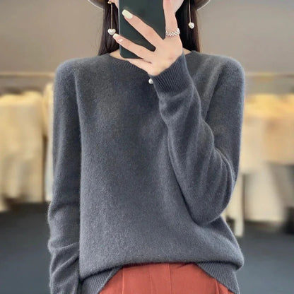 Merino Wool Sweater for Fall and Winter
